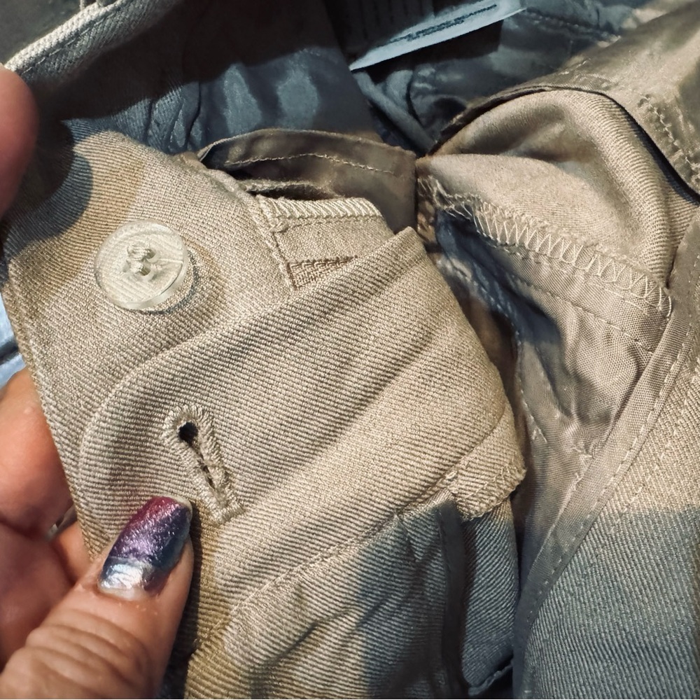 Brand new with tags Ann Taylor wool blend pleated khaki twill pants - Picture 16 of 17
